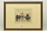 The inner basin concarneau by Martin Hardie, 1920, oil, sold Aug 2023