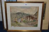 St VIET by Hermine Faulhaber, watercolour on paper, sold Aug 2023