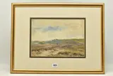 An extensive landscape by Claude Hayes, watercolour on paper, sold Aug 2023