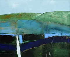 Devon LakeSigned with initials and dated TW05 by Tim Woolcock, Oil on board, sold Jun 2023
