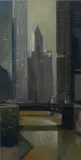 Wabash Avenue Bridge by Michael Bennallack-Hart, Pastel, offered Jun 2023