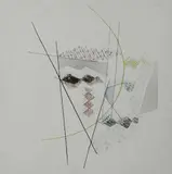 AbstractPen and ink by Francis Littna, Pen and ink, and watercolour, sold Jun 2023