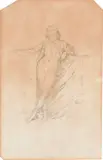 Little Draped Figure by James Abbott McNeill Whistler, Lithograph, offered Jun 2023