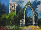 Babingley Church by John Piper Ch, Screenprint, sold Jun 2023