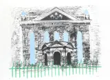 Bethesda Chapel by John Piper Ch, Lithograph, sold Jun 2023