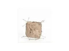 Leaf Box by Andy Goldsworthy, leaves with woven stems, offered Dec 2014