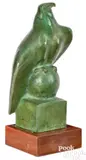 Bird of Prey by Carl Milles, patinated bronze, sold Sep 2024