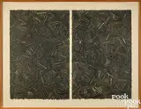 in colors titled The Dutch Wives by Jasper Johns, 1978, screenprint, sold Sep 2024