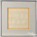 graphite by Agnes Martin, watercolor, sold Sep 2024