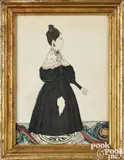 pencil by Joseph H. Davis, watercolor, sold Sep 2024