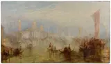AFTER OR MANNER OF, VENETIAN VIEW PAINTING by J. M. W. Turner, oil on canvas, sold Oct 2025