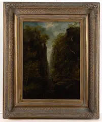 LANDSCAPE PAINTING by George Boyle, oil on canvas, sold Oct 2025