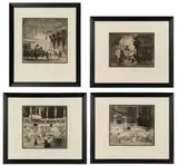 Untitled by William Walcot, DRYPOINT ETCHINGS, sold Oct 2025