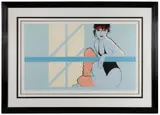 DANCING BREAK SILKSCREEN PRINT by Maher Morcos, silkscreen on paper, sold Oct 2025