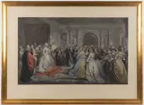 Untitled by American Martha Washington Historical Print, hand-colored steel engraving on paper, sold Aug 2025