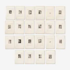Portfolio of 22 prints by Thomas Stothard, etching, sold Aug 2020