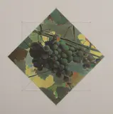 Gateway Still Life #1 by Russell Drisch, 1989, screenprint with 38 colors on Arches paper, sold Sep 2020