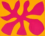 Embleme by John Coburn, c.1968, synthetic polymer paint on canvas on board, sold Oct 2023