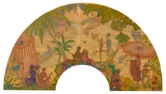The Race by Thea Proctor, c.1924, watercolour on silk, offered Oct 2023