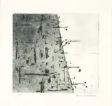 Hillside Number 1 by Fred Williams, 1965–66, etching, drypoint and mezzotint on paper, sold Oct 2023