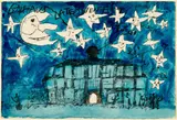 Laternenfest by Lyonel Feininger, 1922, lithograph and watercolour on paper, offered Dec 2023