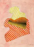 Abstract Composition by Ludwig Hirschfeld-Mack, 1940, watercolour on paper, sold Dec 2023