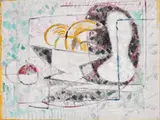 Still Life by Godfrey Miller, oil on canvas, sold Feb 2024