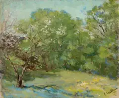 Spring by Clara Southern, oil on canvas, sold Feb 2024