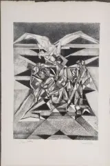 Rapace by Jacques Villon, Lithographie, sold Feb 2024
