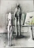 Personnages by Paul Wunderlich, Lithographie, sold Feb 2024