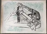 Essai III by Roberto Matta, Lithographie, sold Feb 2024