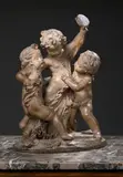 Jeu d'amours by Fernand Cian, Terre cuite, sold Apr 2025