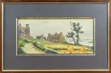 Vue de Bretagne by Robert Laloue, Aquarelle, sold Sep 2025