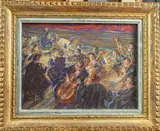 La fosse d'orchestre by Adrien Godien, Pastel, sold Sep 2025