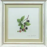 Mûres by Vincent Jeannerot, Aquarelle, sold Sep 2025