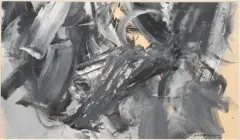 Sans titre, [19]62 by Jacques Haramburu, Gouache sur papier, sold Apr 2025