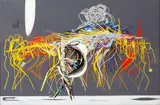 Sans titre by Raymond Moretti, Gouache sur papier, sold Apr 2025