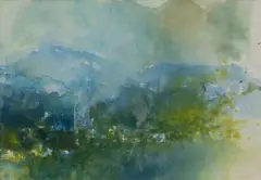 Sans titre by Gottfried Salzmann, Aquarelle sur papier, monté sur carton, sold Apr 2025