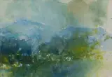 Sans titre by Gottfried Salzmann, Aquarelle sur papier, monté sur carton, sold Apr 2025