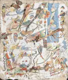 Le goûteur d'ombre by Michèle Burles, Aquarelle et papiers collés, sold Sep 2023