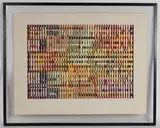 Composition géomètrique by Yaacov Agam, 1970, Lithographie sur papier, sold Mar 2026