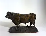Taureau by Pierre-Jules Mêne, Bronze à patine brune, sold Mar 2026