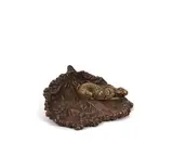 Lapin sur une feuille de chou by Francois Linke, Bronze et bronze doré ciselé, sold Mar 2026