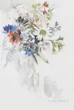 Flowers from the Restigouche by Molly Joan Lamb Bobak, watercolour on paper, sold Jul 2024