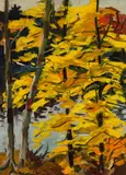 Black Lake by Henri Leopold Masson, oil on board, sold Jul 2024