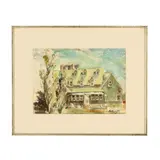 Ocracoke Castle by Samuel G. Jones, Watercolor on paper, sold Feb 2026