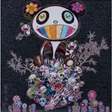Panda and Panda Cubs - 2015 by Takashi Murakami, Sérigraphie en couleurs, toutes marges, pleine page, sold Dec 2019