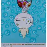 Wink - 2001 by Takashi Murakami, Sérigraphie en couleurs sur papier photo Kodak professionel, toutes marges, pleine page, sold Dec 2019