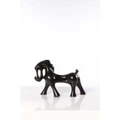 Petit cheval by Agustín Cárdenas, 1989, Bronze à patine brune, sold Jul 2020
