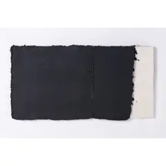Sans titre, Composition noir et blanc by Angel Alonso, 1992, Technique mixte sur toile, sold Jul 2020